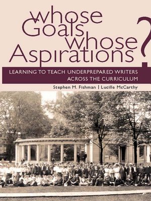 cover image of Whose Goals Whose Aspirations